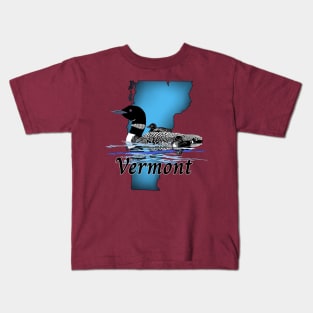 Vermont Loon Kids T-Shirt